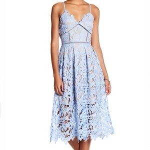 EUC Love...Ady Chemical Lace Midi Slip Dress Size S